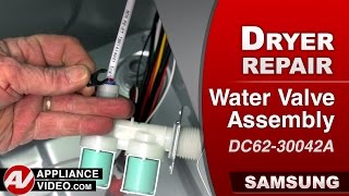 Samsung Dryer Leaking Water - Water Valve Assembly Repair and Diagnostic