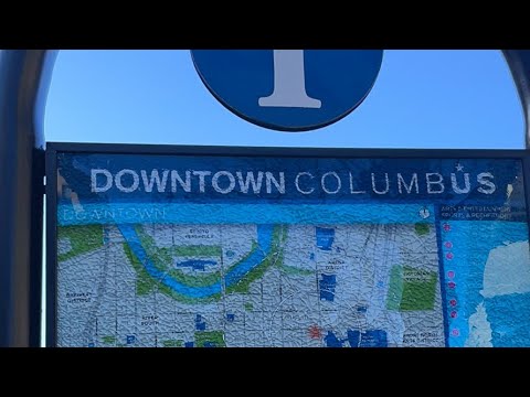 Strolling around Downtown Columbus, OH  Caminando por Columbus, OH