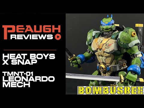 Video Review: Heat Boys TMNT-01 LEONARDO MECH