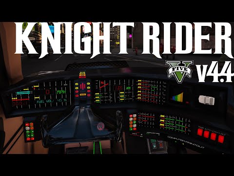 GTA 5 Knight Rider Mod v4.4 - Additional Features and Animations