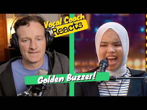 Vocal Coach REACTS - PUTRI ARIANI on AGT 2023 WINS a Golden Buzzer from Simon Cowell.