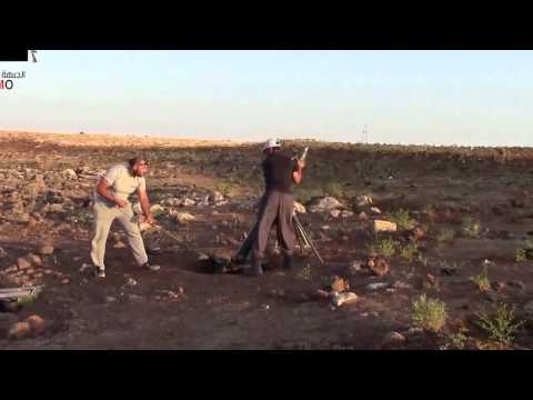 استهداف اللواء 12 بالهاون من قبل لواء عمود حوران في مدينة إزرف في ريف درعا