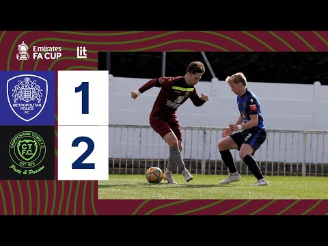 Metropolitan Police vs Chippenham Town | Emirates FA Cup 3QR Highlights, Sat 1st Oct 2022