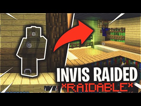 We made a faction RAIDABLE in their own TRAP (INVIS RAID) | Minecraft HCF