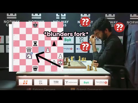 9 minutes of JAW-DROPPING Grandmaster Blunders.. Part 5