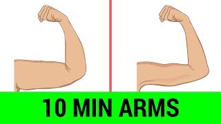 10 Minutes To Fabulous Arms //Home Workout, No Equipment
