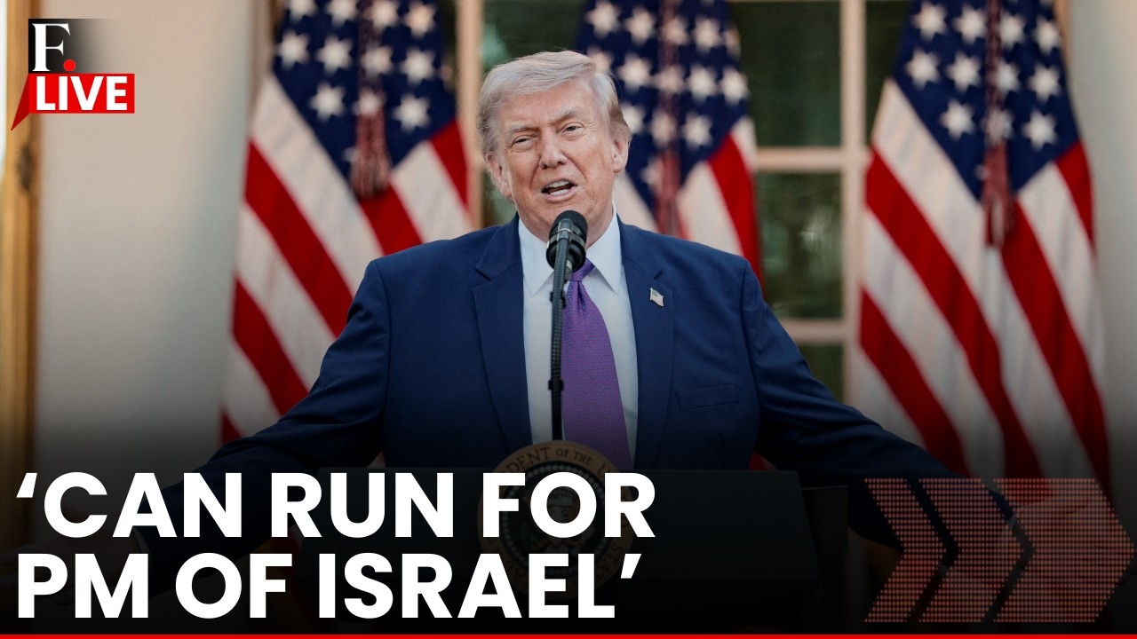 Trump LIVE | US President Trump Says PM Netanyahu Does 'Whatever he Tells Him to Do'