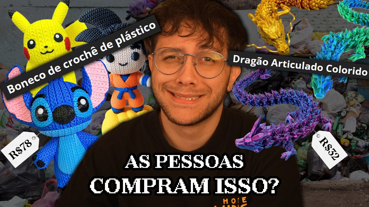 A EPIDEMIA DAS LOJINHAS DE IMPRESSÃO 3D