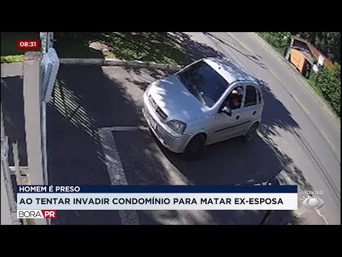 Homem tenta invadir condomínio para matar ex em Almirante Tamandaré