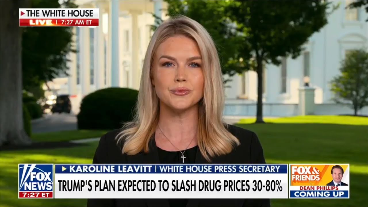 Trump Press Secy COLLAPSES when asked about Trump’s FREE AIRPLANE