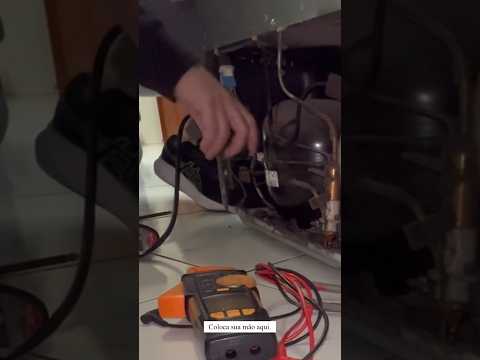 Compressor de geladeira muito quente