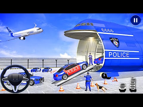 US Police Bike Transport Truck - Police Car Transport Ship - Android Gameplay