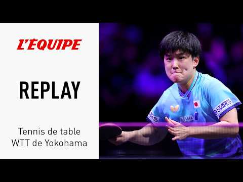 Tennis de table - Le replay de la finale entre Tomokazu Harimoto et Jun-sung Oh au WTT Yokohama