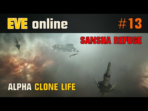 EVE Online Alpha Clone Life Ep. 13 - Day 9 - Sansha Refuge Class 3 Combat Site - Coercer