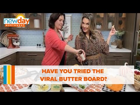 Are you all in on butter boards? Try it with a little hot honey and it's heaven - New Day NW