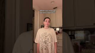 "What if you never get married or have kids?" #shorts