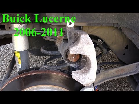 Buick Lucerne -2006 to 2011- Front & Back Brake Pad Change!