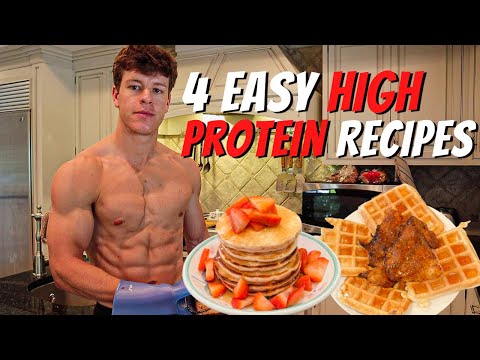 4 TASTY High Protein Breakfast Ideas | To Build Muscle