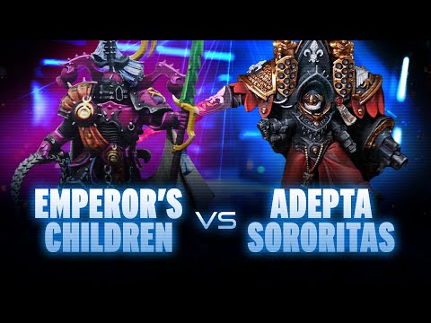Emperor's Children vs Adepta Sororitas Competitive Battle Report