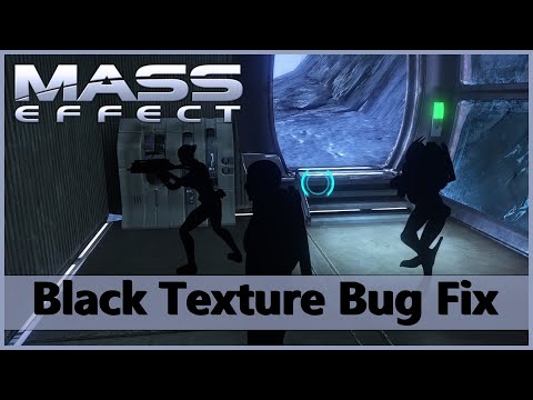 Mass Effect Peak 15 Noveria Black Texture Glitch Fix / No Skin Bug.