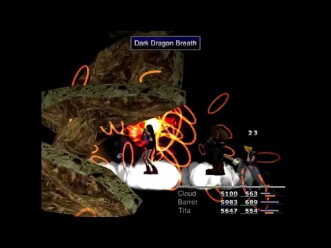 Final Fantasy VII - Enemy Skill - Dragon Force 1080p