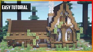 ⚒️ Minecraft: Amazing Medieval Tavern | Easy Tutorial