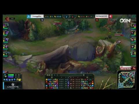KDM vs LZ Highlights Game 2 LCK Spring 2017 W3D1 Kongdoo Monster vs Longzhu