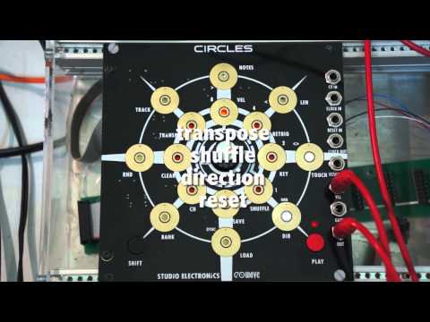 Studio Electronics (Eowave) Charcot Circles Modular Eurorack Sequencer image 4