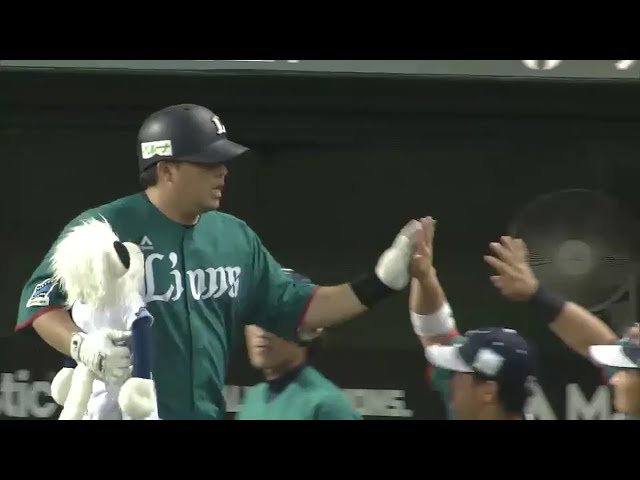 【5回裏】ライオンズ・山川の7号ソロに花火も打ち上がる!? 2016/8/21 L-M