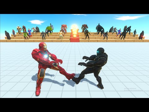 Infinity Battle | Super Hero vs Dark Itself - Animal Revolt Battle Simulator