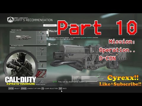 Call of Duty Infinite Warfare walkthrough Gameplay Part 10 Operation: D-CON (1080p 60FPS) Campaign