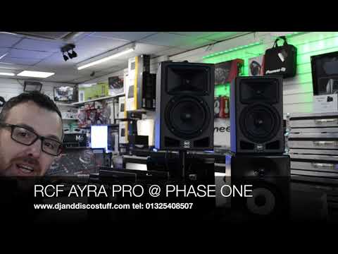 RCF AYRA PRO8 280w Total Active Nearfield Reference Studio Monitor Pair image 8