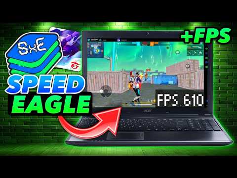 SPEED EAGLE 4.250 LITE 🔴EMULADOR para PC GAMA BAJA, MEDIA Y ALTA ✅Como DESCARGAR Free Fire para PC
