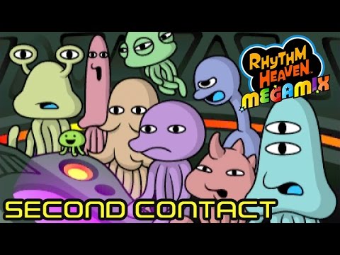 [60fps] Rhythm Heaven Megamix (JP Ver) - Second Contact - Perfect + Star