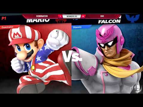 VS Weekly 1/23/20 - Winners R3 - Dominator (Mario) vs Dio (Falcon) - SSBU