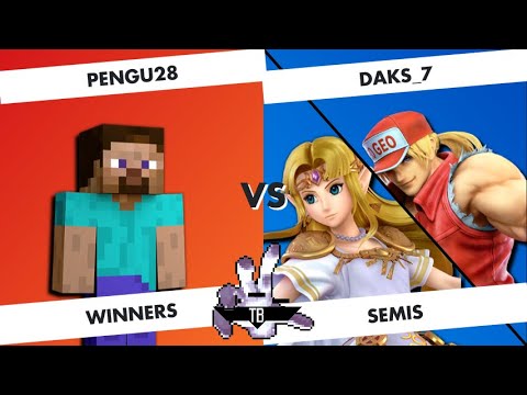 The Battlefields 25 | Pengu28 (Steve) vs daks_7 (Zelda, Terry) Winners Semis - SSBU