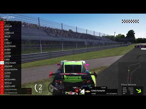 OZNZ: GTE Sprint Cup Round 4 - Monza