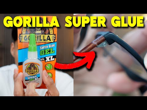 Gorilla Super Glue Gel XL Fixing Glasses