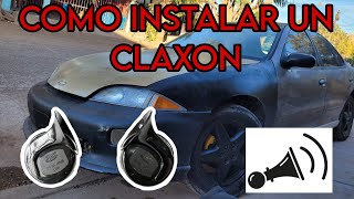 COMO arreglar el CLAXON del CAVALIER/95/2005#cavalier #sunfire #claxon #chevrolet #corneta