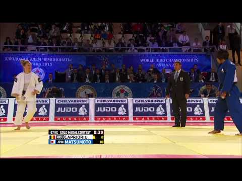 Kaori Matsumoto vs Corina Caprioriu World Judo Championships 2015