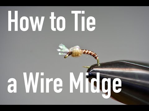How to Tie a Wire Midge Nymph