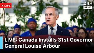 LIVE: Carney Speaks At Governor General Installation Ceremony | DRM News | AC1F