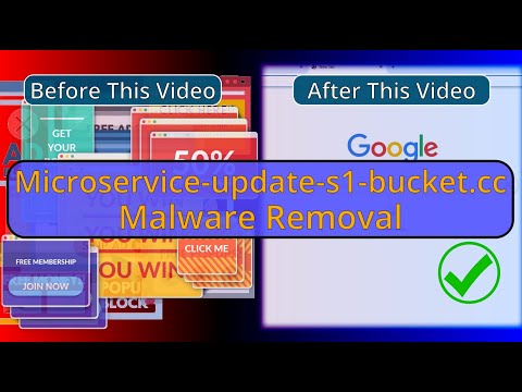 Вирус Microservice-update-s1-bucket.cc — автоматическое и ручное удаление.