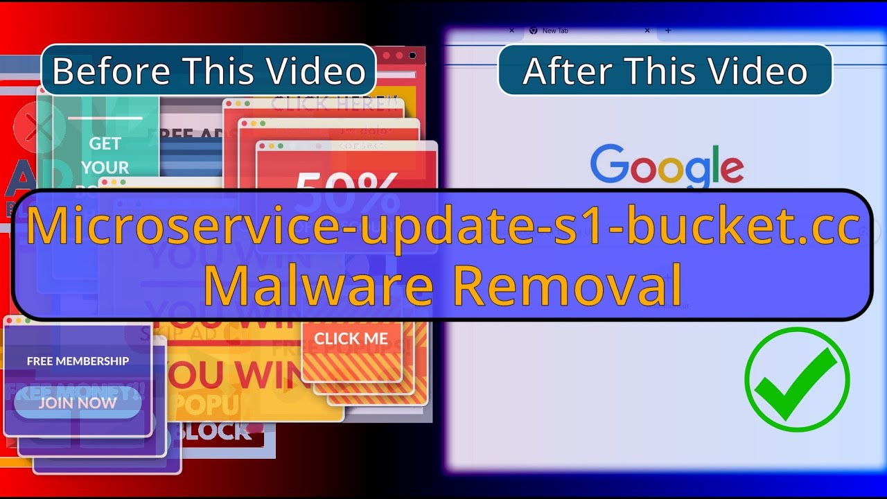 Microservice-update-s1-bucket.cc Virus - Automatic and Manual Removal