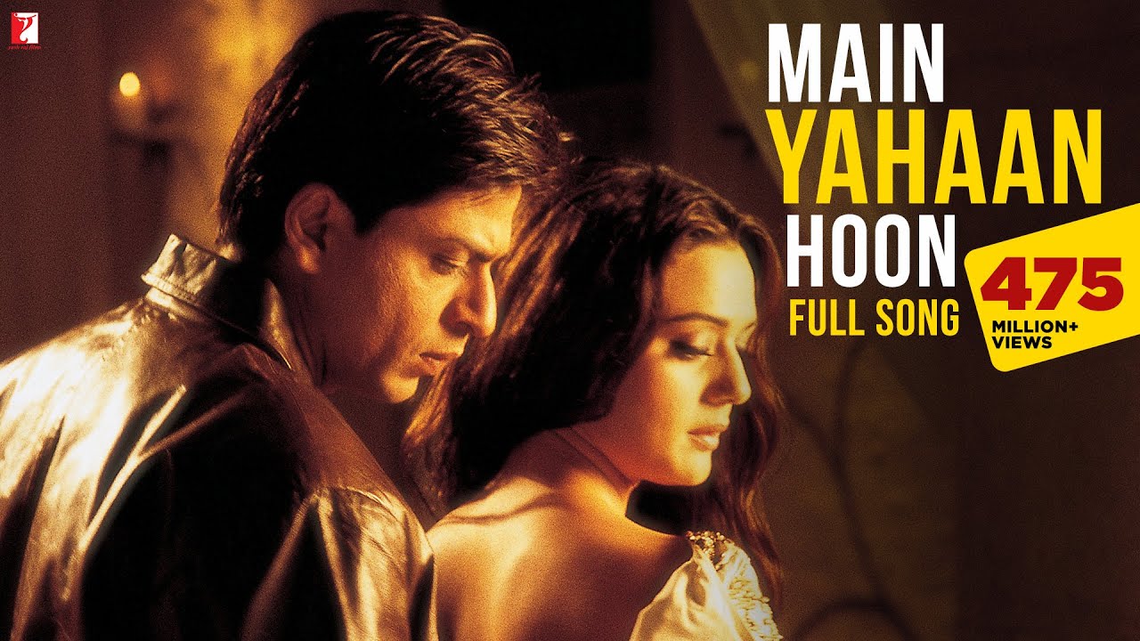 Main Yahaan Hoon Hindi English| Udit Narayan Lyrics