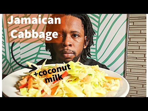 How to make steam cabbage with coconut milk