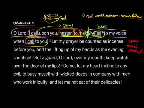 Pray for God to Meet You: Psalm 141:1–4, Part 1