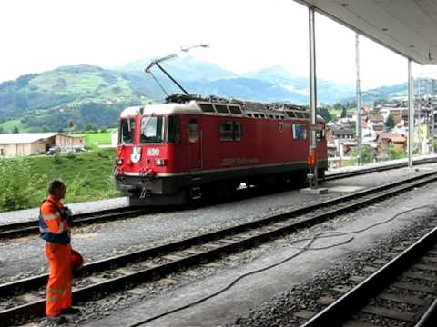 Rhätische Bahn Bahnhof Disentis I