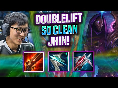 DOUBLELIFT IS SO CLEAN JHIN! - Doublelift Plays Jhin ADC vs Kog'Maw! | Season 2022