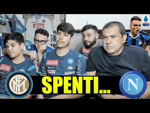 SPENTI... INTER-NAPOLI 2-0 | LIVE REACTION NAPOLETANI